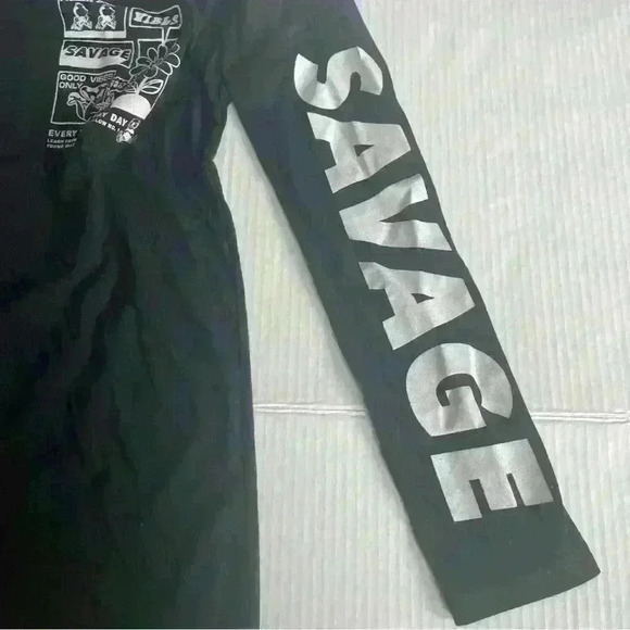 Fresh Laundry Savage Long Sleeve Tee size L - Picture 4 of 7